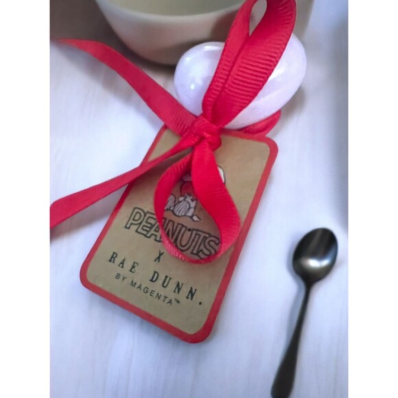 New Rae Dunn Peanuts Snoopy Brie Baker & Knife Set Valentine's Day Mother’s Day - Picture 4 of 8